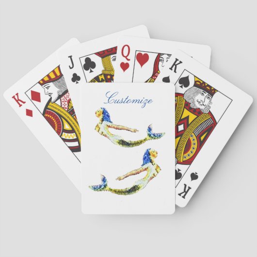 Zwemmelvis Thunder_Cove Pokerkaarten (Achterkant)