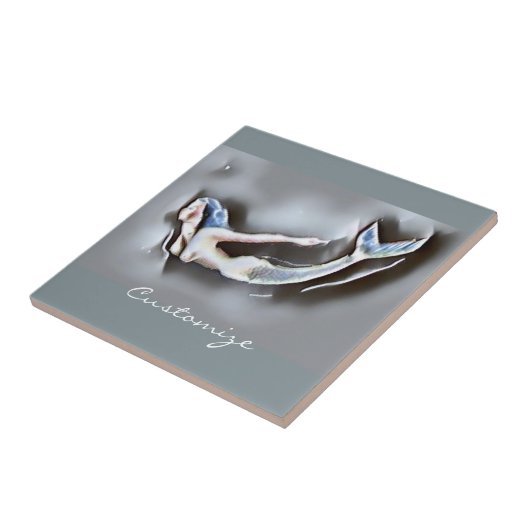 Zwemmelvis Thunder_Cove Tegeltje (Zijkant)