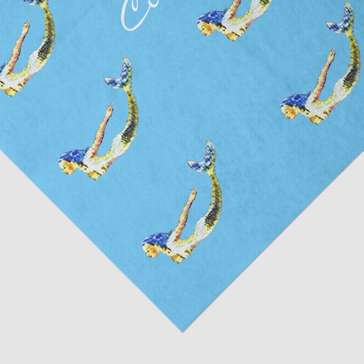 Zwemmelvis Thunder_Cove Tissuepapier (Detail)