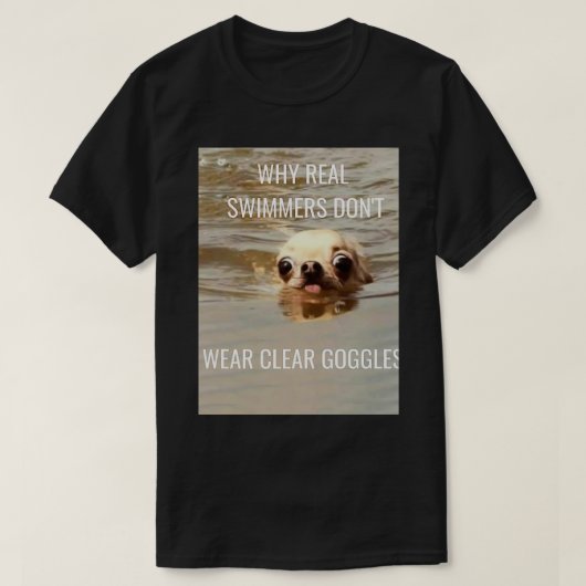 zwemmemen t-shirt (Design voorkant)