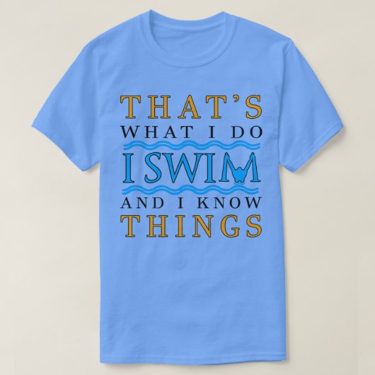 Zwemmen Athlete Trunks Indoor Pool Ts Triathlon S T-shirt (Design voorkant)