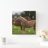 Zwemmen Beauties Wandklok (Huis)