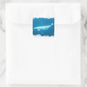 Zwemmen Beluga Whales Sticker (Tas)