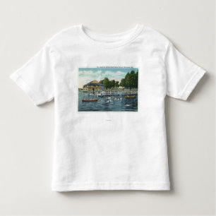 Zwemmen bij Bemus Point Beach en Casino Kinder Shirts