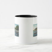 Zwemmen bij Bemus Point Beach en Casino Mok (Midden)