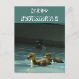 Zwemmen Briefkaart