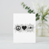 Zwemmen Briefkaart (Staand voorkant)