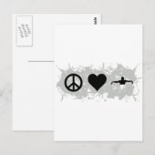 Zwemmen Briefkaart (Voorkant / Achterkant)