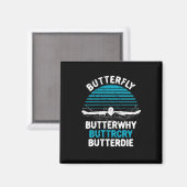 Zwemmen - Butterfly ButterWhy Magneet (Voorkant / Achterkant)