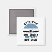 Zwemmen - Butterfly ButterWhy Magneet (Voorkant / Achterkant)