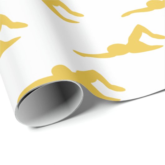 Zwemmen Cadeaupapier (Rol Hoek)