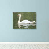 Zwemmen Canvas Afdruk (Insitu (Houten vloer))