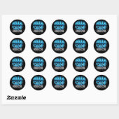 Zwemmen Coaches Cadeaus Ronde Sticker (Vel)