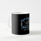 Zwemmen - Eat Pasta Swim Fasta Koffiemok (Voorkant links)