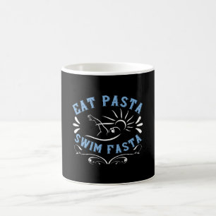 Zwemmen - Eat Pasta Swim Fasta Koffiemok
