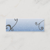 Zwemmen en de Sjabloon van het Manuscript Mini Visitekaartje (Voorkant)