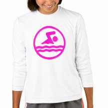 Zwemmen en Duiken Leuke Zwemmer Meisjes Roze Zwemm