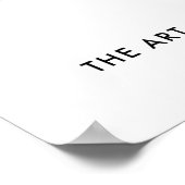 Zwemmen en Snorkelen in Menton Frankrijk Poster (Hoek)