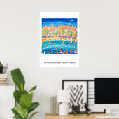 Zwemmen en Snorkelen in Menton Frankrijk Poster (Thuiskantoor)