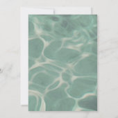 Zwemmen en zwemmen kaart (Achterkant)