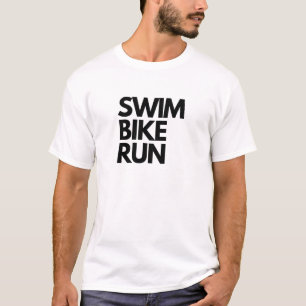 ZWEMMEN / FIETSEN / RUN BIG TRIATHLON T-shirt