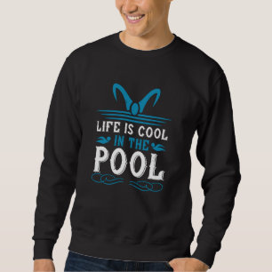 Zwemmen - Het leven is cool in het zwembad Trui