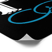 Zwemmen - Het leven is koel in het zwembad Poster (Hoek)