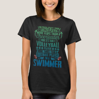 Zwemmen Ik ben een zwemmer die ik meer dan een Che T-shirt