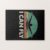 Zwemmen Ik kan grappig rondzwemmen met cadeautjes Legpuzzel (Horizontaal)