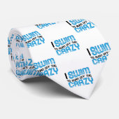 Zwemmen Ik zwom de gekke Stropdas (Opgerold)