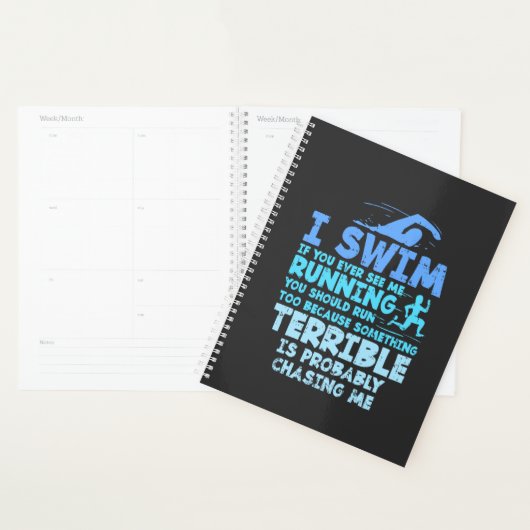 Zwemmen - Ik zwom Planner (Display)