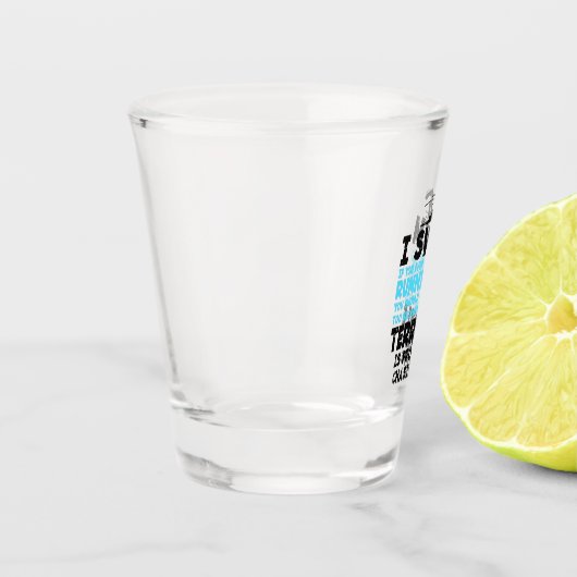 Zwemmen - Ik zwom Shot Glas (Links)