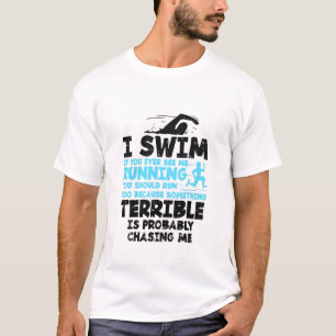 Zwemmen - Ik zwom T-shirt