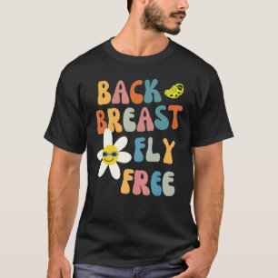 Zwemmen IM Freestyle Vlinder rugslag zwemmer T-shirt