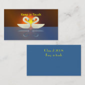 Zwemmen - In aanraking blijven Contactkaartje (Voorkant / Achterkant)