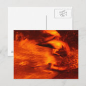 Zwemmen in brand briefkaart (Voorkant / Achterkant)