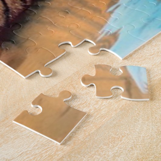 Zwemmen in de Bengaals-tijger Legpuzzel (Zijkant)