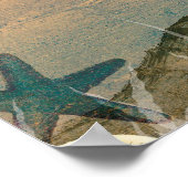 Zwemmen in de Oceaan Poster (Hoek)