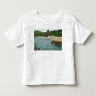 Zwemmen in de Russische rivier Kinder Shirts