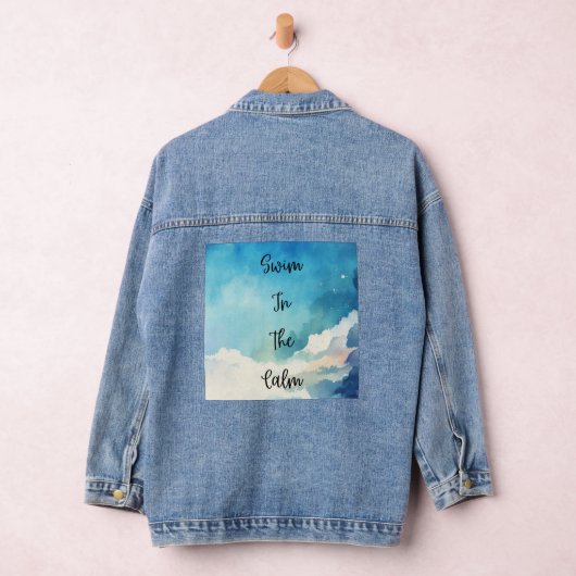 Zwemmen in de rust denim jacket (Hangar)