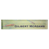 Zwemmen in de zon naambordje (Voorkant)