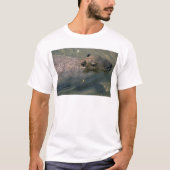 Zwemmen in het Capybara T-shirt (Voorkant)