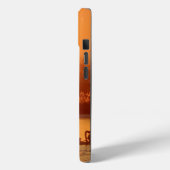 Zwemmen in het meer bij Sunset Case-Mate iPhone Case (Achterkant / Links)