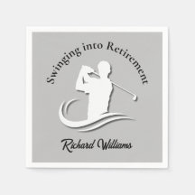 Zwemmen in het pensioen Modern Golf Player Party