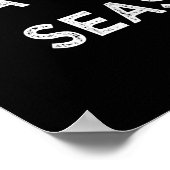 Zwemmen is mijn favoriete zeemachtzwemmers poster (Hoek)