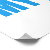 Zwemmen is mijn passie poster (Hoek)