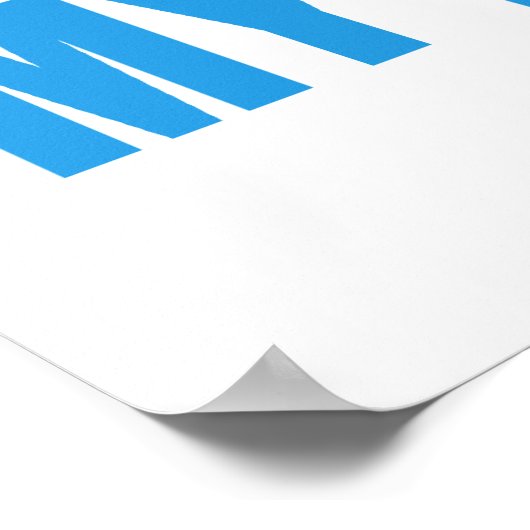 Zwemmen is mijn passie poster (Hoek)