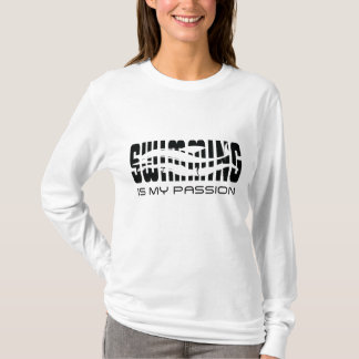 Zwemmen is mijn passie t-shirt