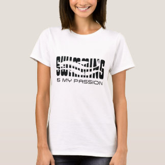 Zwemmen is mijn passie t-shirt