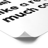 Zwemmen Jongen Grappige Definitie Zwemmer Poster (Hoek)